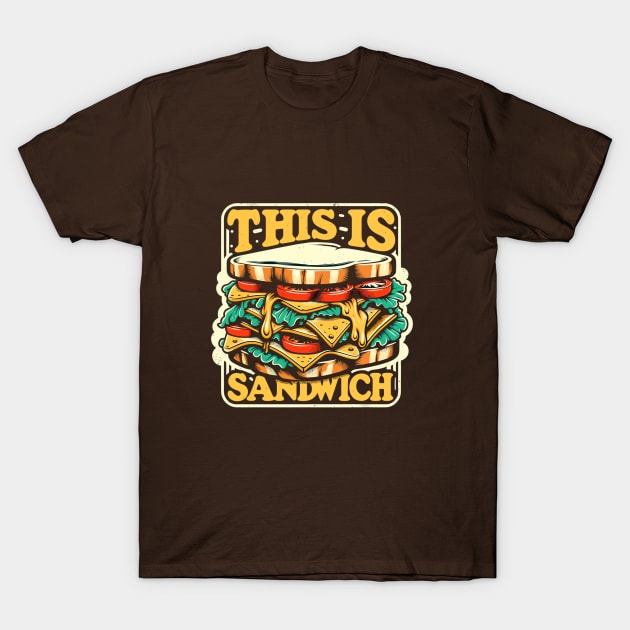 This is sandwich T-Shirt by Jacksnaps